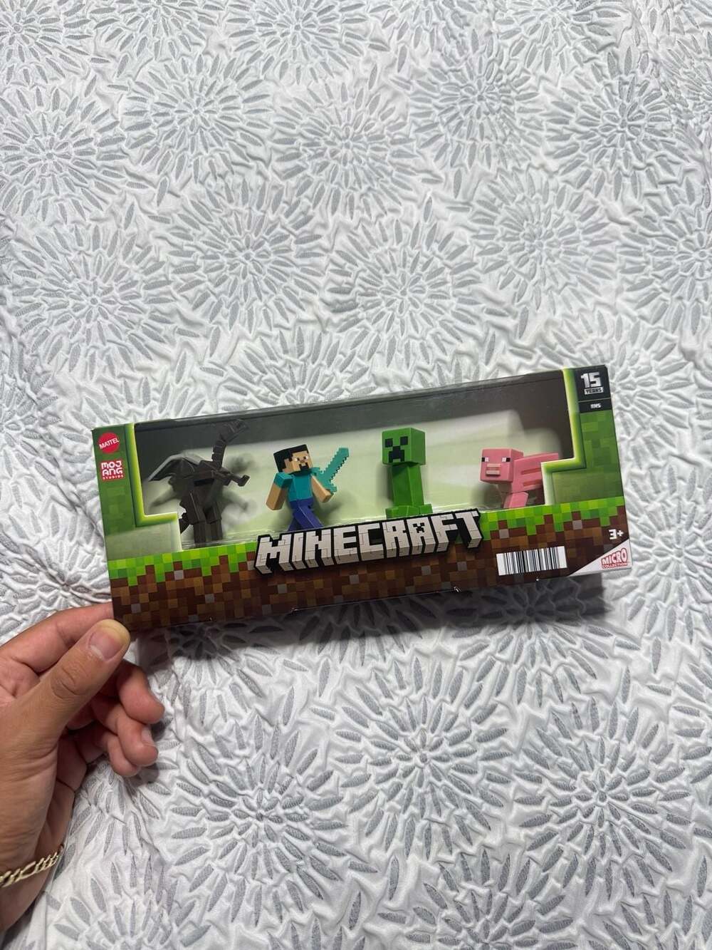 Mattel Minecraft Character Figures 4-Pack Micro Collection
